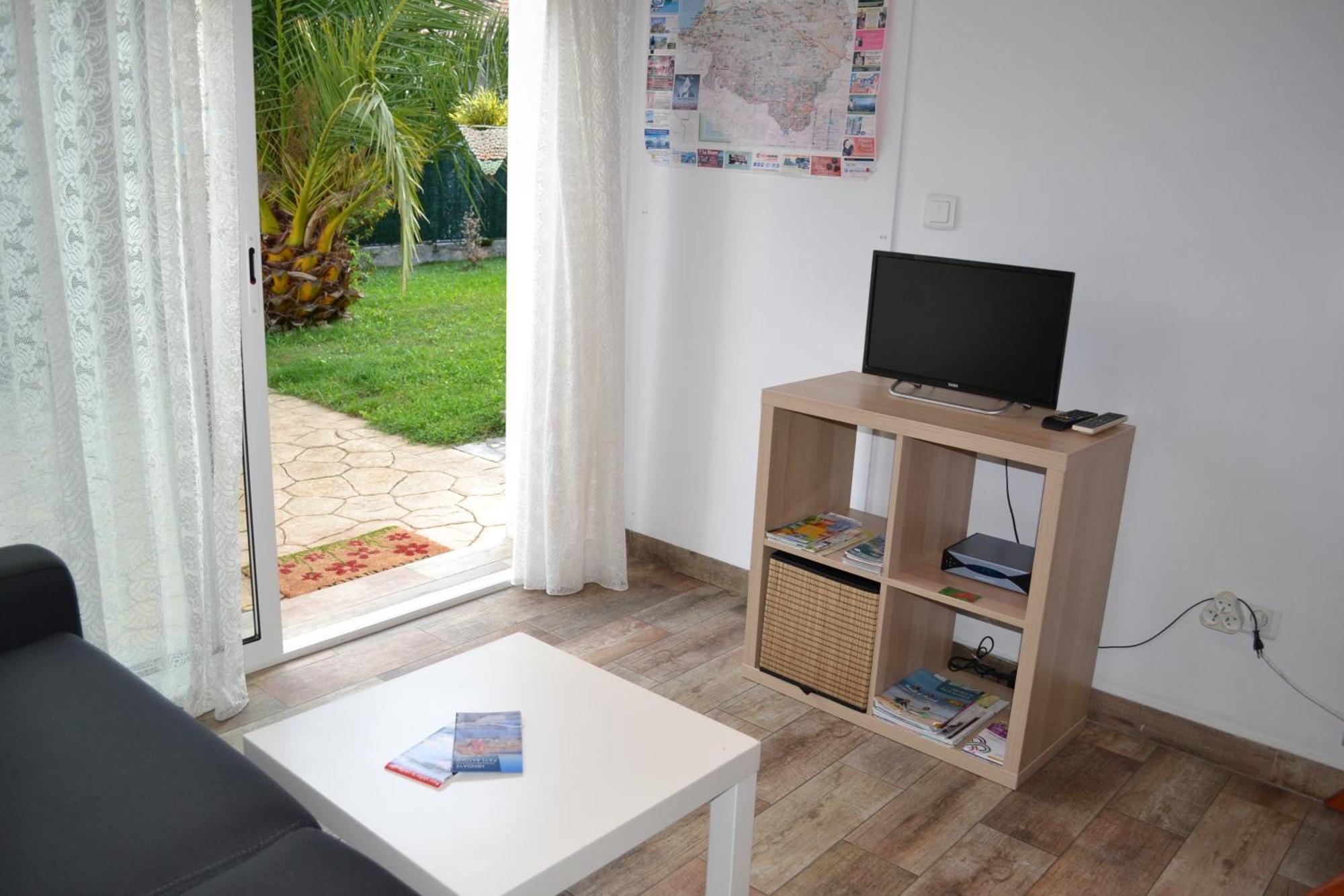 Les Hirondelles 2Km De La Plage-Jardin-Wifi-Parking-Draps Et Serviettes อองดาเย ภายนอก รูปภาพ